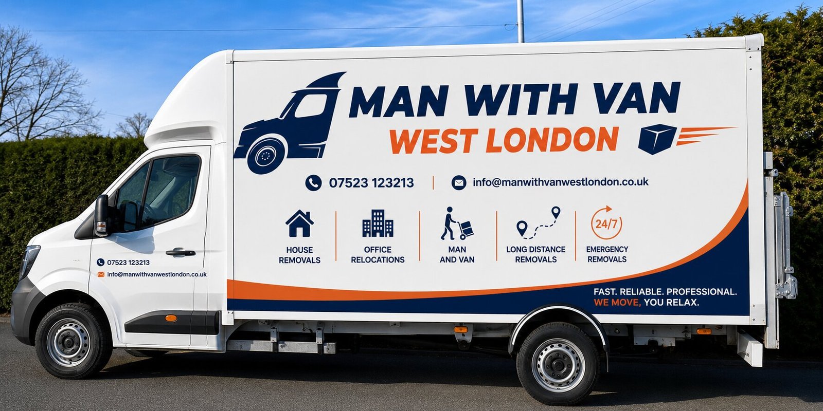 Last minute removals in west london